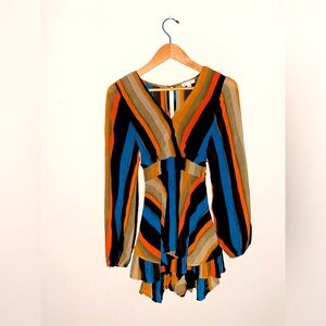 Striped Multicolor Dress
